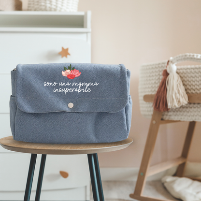 Sono una mamma insuperabile - Borsa Fasciatoio per Neonato