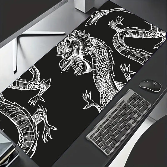 Black Dragon - Tappetino per mouse da gaming