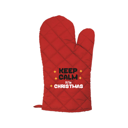 Keep Calm it'is Christmas - Guanto da cucina