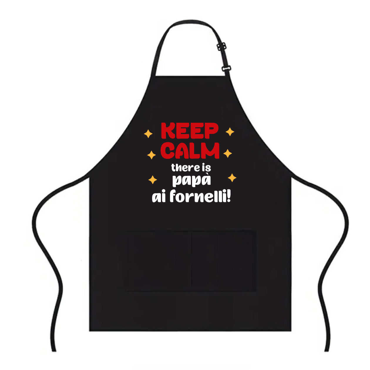 Papà ai fornelli - Grembiule da Cucina - personalizzato con nome