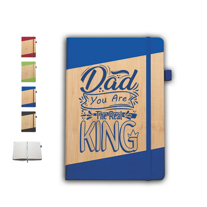 Dad you are the real king - Block Notes in PU a righe