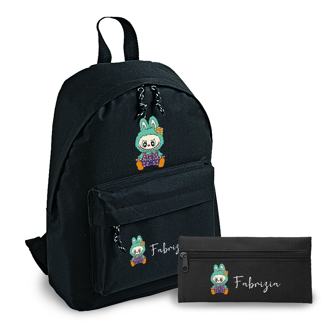 Labu color - Zaino + Portapenne - personalizzati con nome