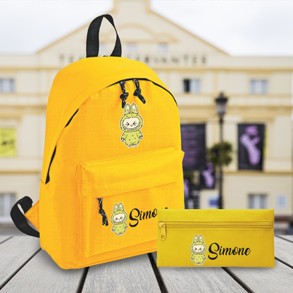 Labu green - Zaino + Portapenne - personalizzati con nome