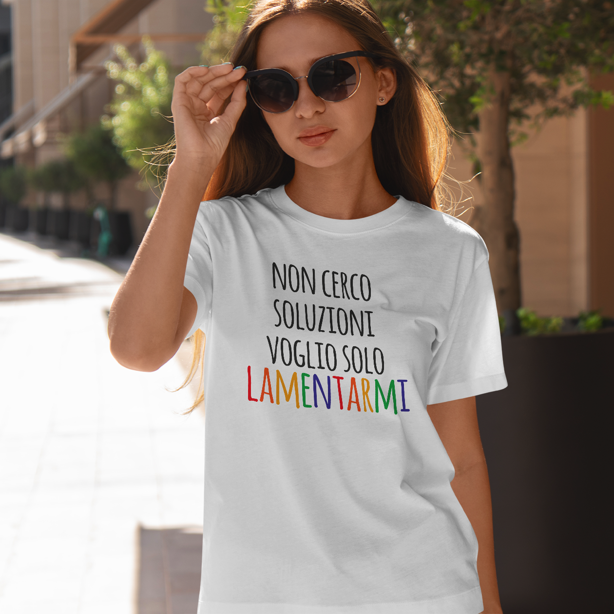 Non cerco soluzioni voglio solo lamentarmi - T-shirt