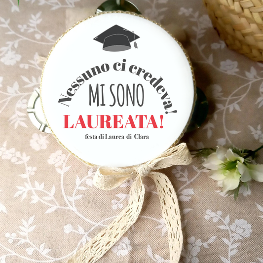 Nessuno ci credeva! - Set da 10 Tamburelli - personalizzati