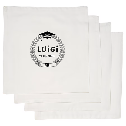 Start - Set 4 tovaglioli - personalizzato