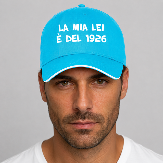 La mia lei è del 1926 - Cappello con visiera