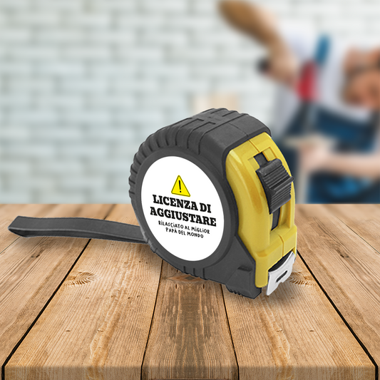 Licenza di aggiustare - Metro a rullo da 5 metri