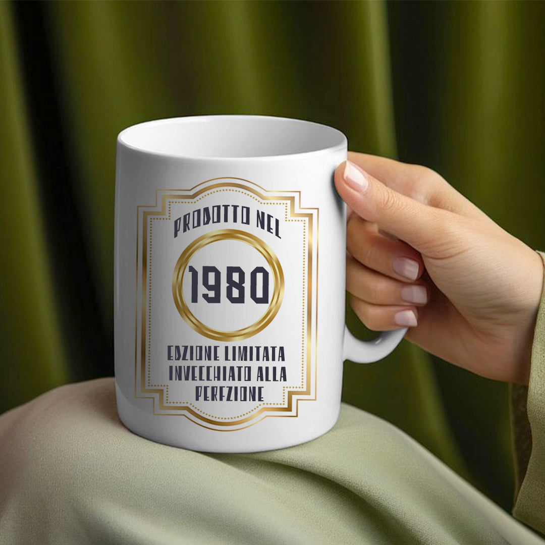 Edizione limitata - Tazza mug - personalizzata con data