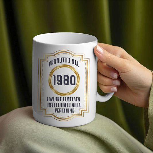 Edizione limitata - Tazza mug - personalizzata con data