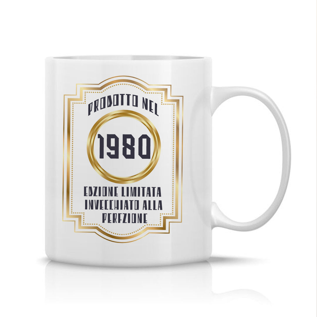Edizione limitata - Tazza mug - personalizzata con data