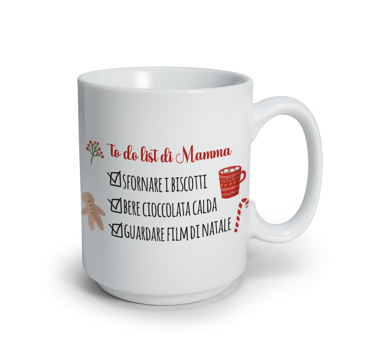 La li sta di Mamma - Tazza mug - idea regalo Natale