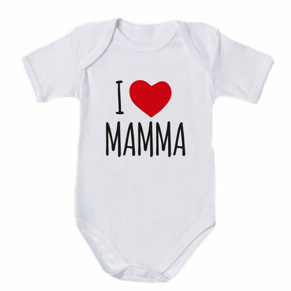 I love mamma - Tutina neonato - body