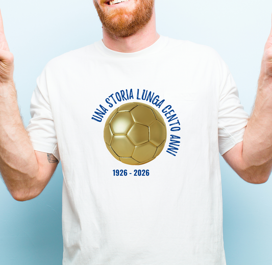 Una storia lunga 100 anni - T-shirt Bianco - Maglia 2026