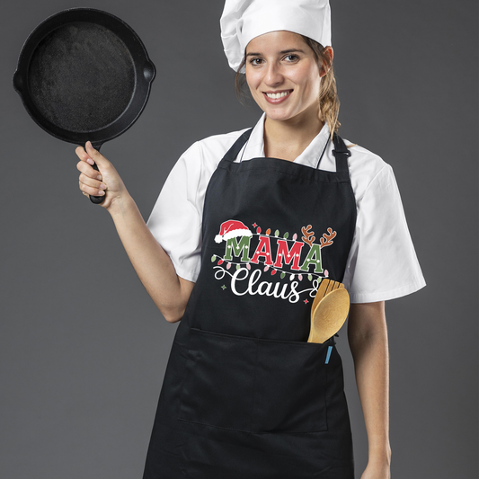 Mama Claus - Grembiule da Cucina Natalizio