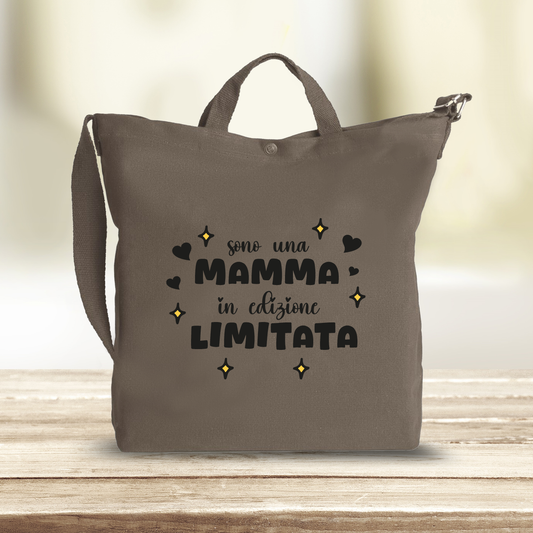 Mamma in edizione limitata - Borsa da Donna in Tela