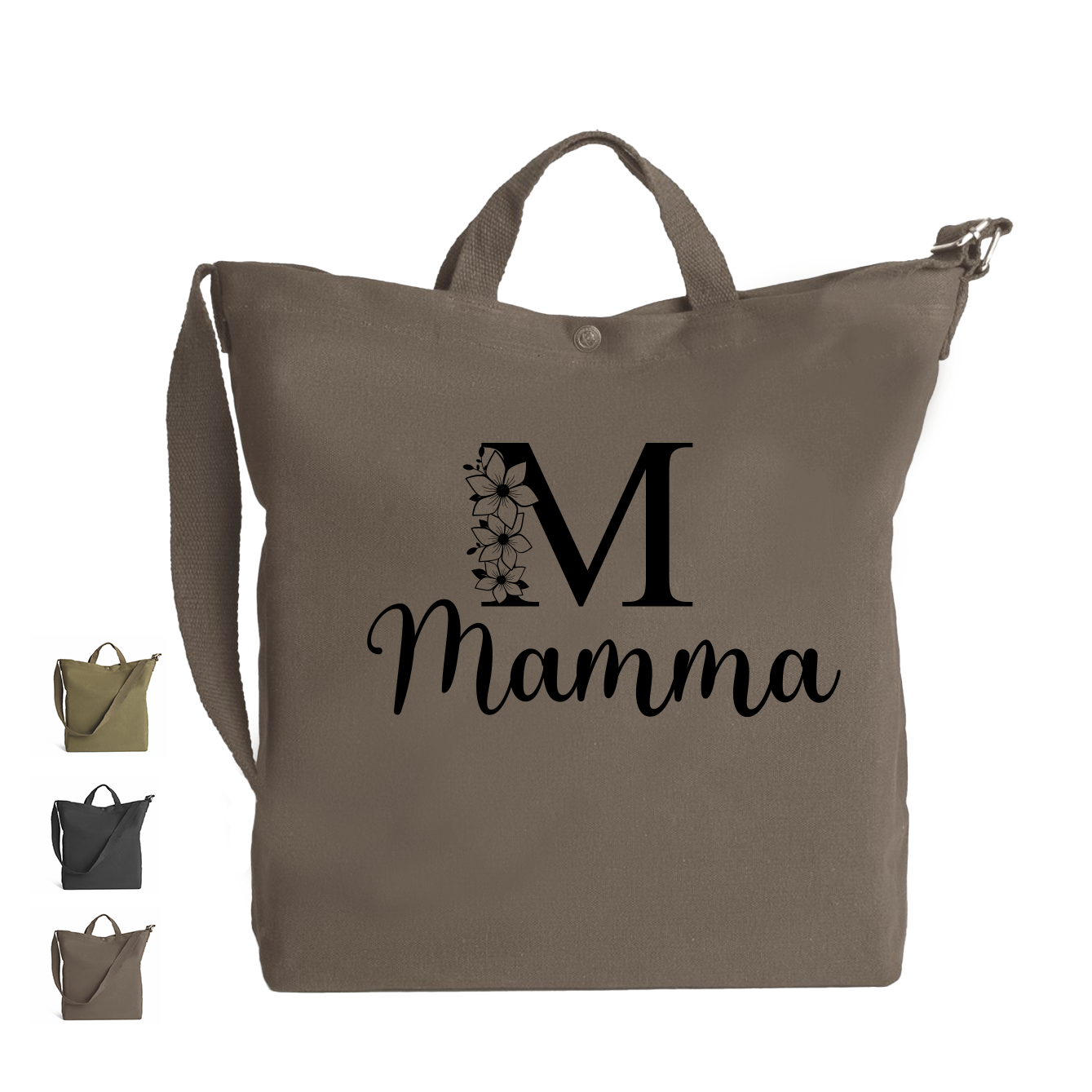 Mamma - Borsa da Donna in Tela