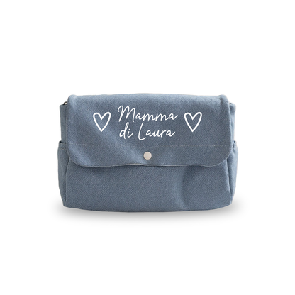 Mamma di... - Borsa Fasciatoio per Neonato - personalizzata con nome