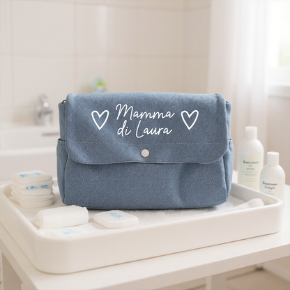 Mamma di... - Borsa Fasciatoio per Neonato - personalizzata con nome