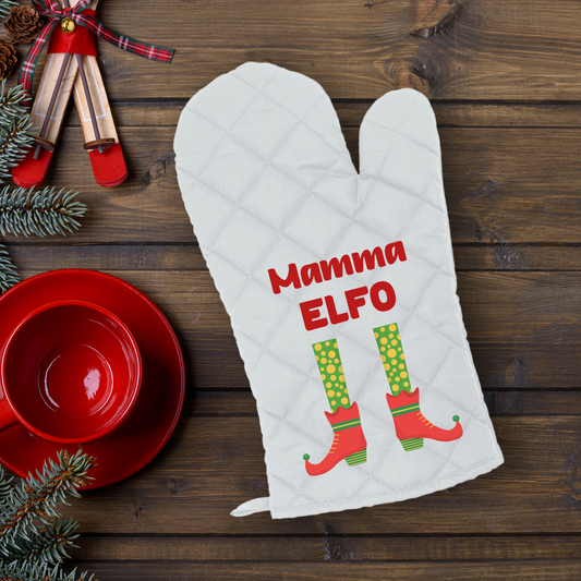 Mamma Elfo - Guanto da cucina