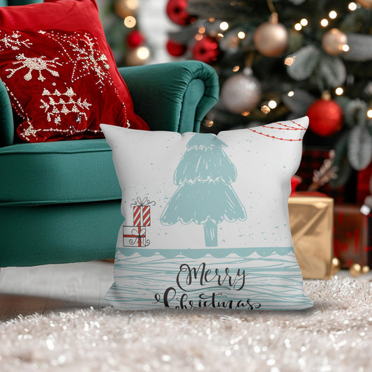 Merry Christmas - Cuscino Personalizzato - idea regalo Natale