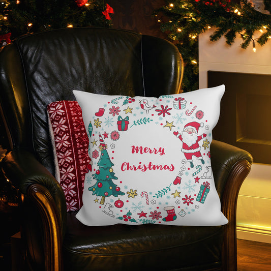 Merry Christmas - Cuscino Personalizzato - idea regalo Natale