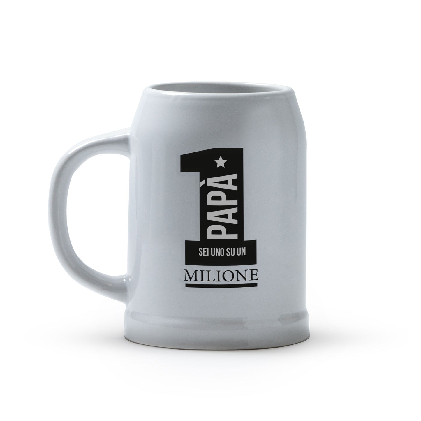 Papà sei uno su un milione - Caraffa in ceramica