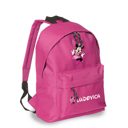 Girl - zaino scuola - personalizzato con nome