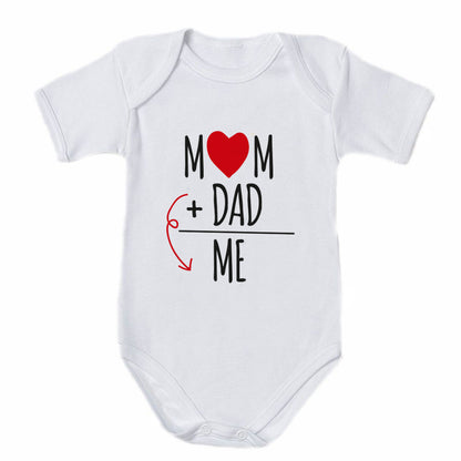 Mom + Dad = Me - Tutina neonato - body