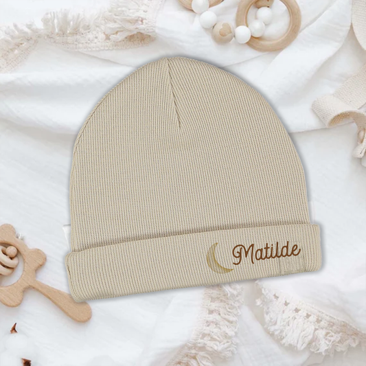 Baby Moon - Cappellino personalizzato con nome