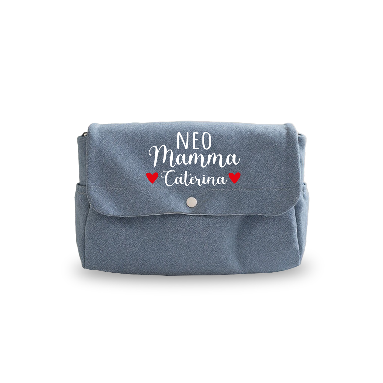 Neo mamma - Borsa Fasciatoio per Neonato - personalizzata con nome