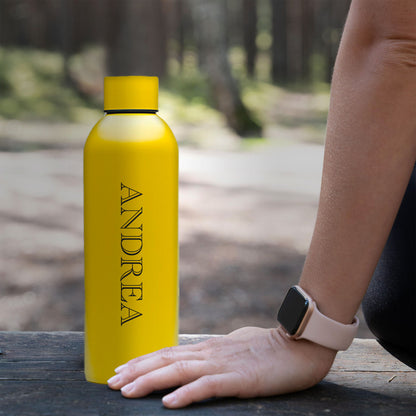 Classic name - Borraccia Ecosostenibile - personalizzata con nome