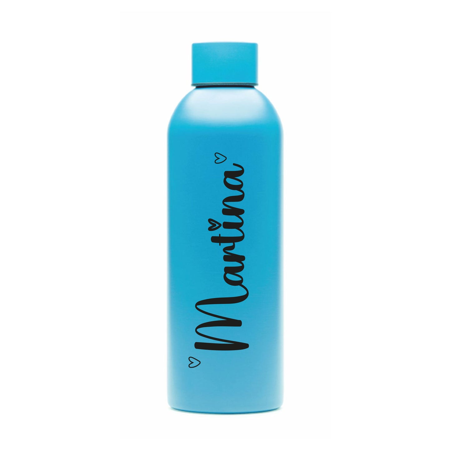 Minimal Heart Name - Borraccia Ecosostenibile personalizzata con nome