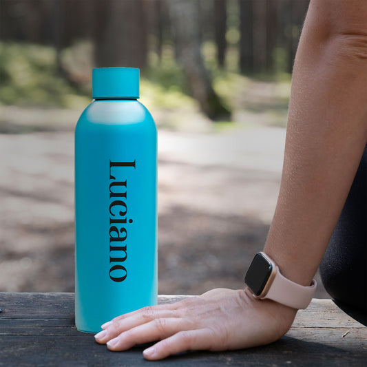 Minimal name - Borraccia Ecosostenibile - personalizzata con nome