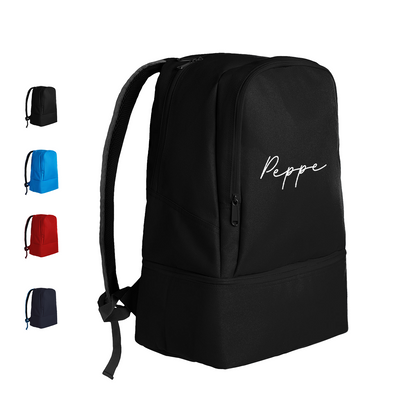 Elegant name - Zaino con scomparto sul fondo rigiro portascarpe - personalizzato con nome