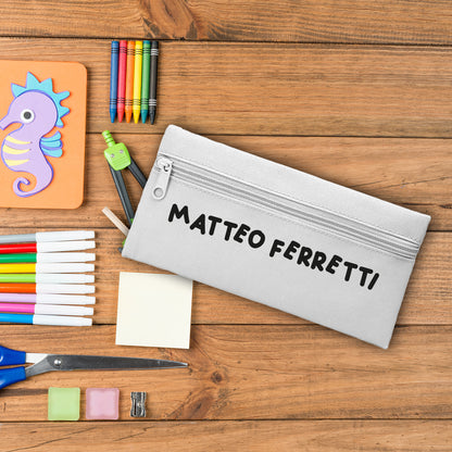 Alunno - Astuccio in Poliestere - personalizzato con nome e cognome