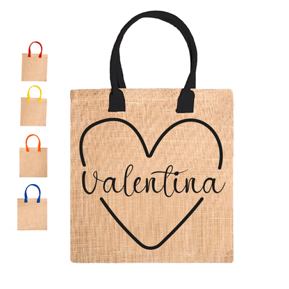 Name heart - Borsa Mare personalizzata con nome