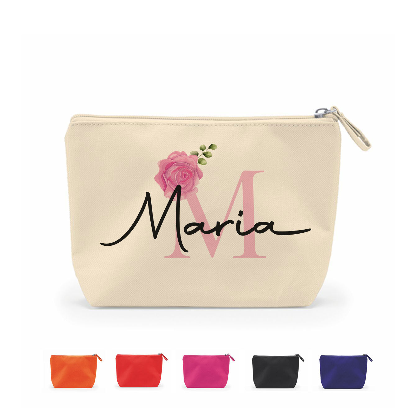 Letter pink - Pochette personalizzata con nome