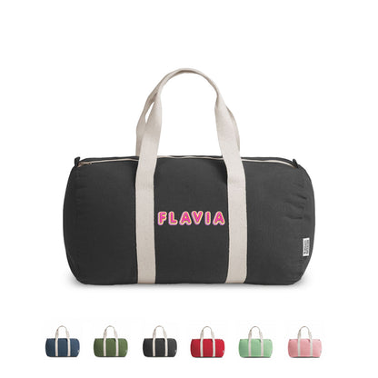 Fuxia name - Borsa da palestra - personalizzata con nome