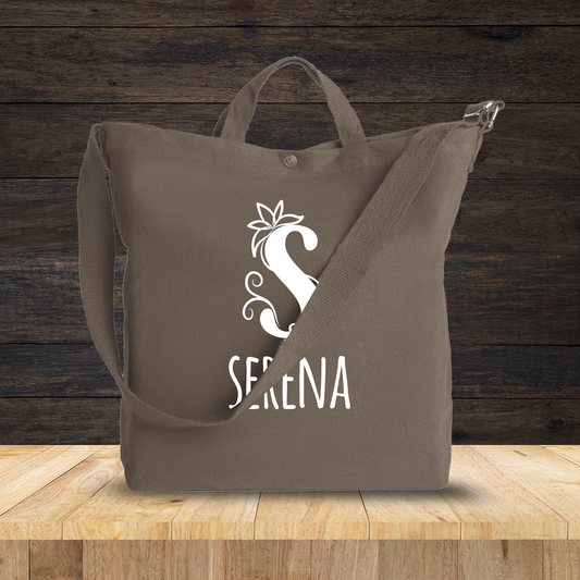 Elegant name - Borsa da Donna in Tela - personalizzato con nome