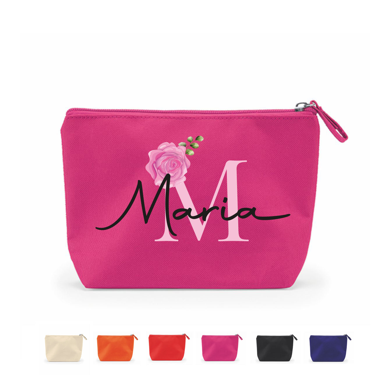 Rosa - Pochette personalizzata con nome