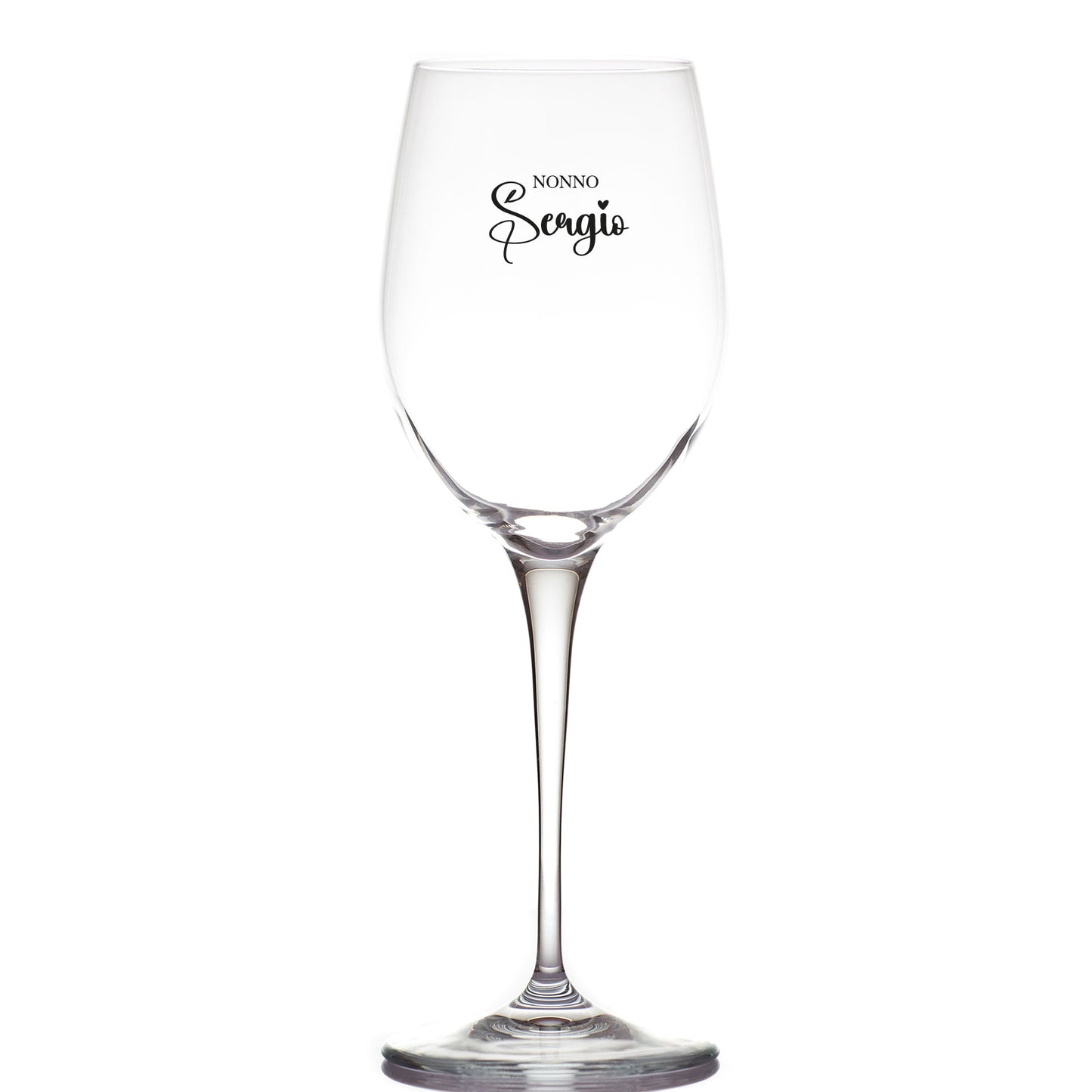 Nonno name - Calice Bicchiere da Vino - personalizzato con nome
