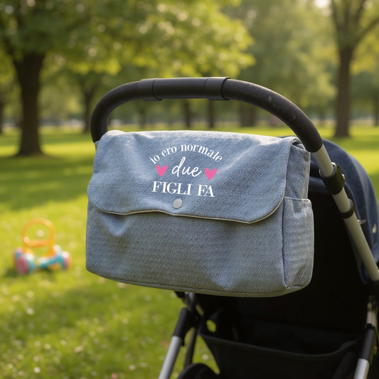 Io ero normale 2 figli fa - Borsa Fasciatoio per Neonato