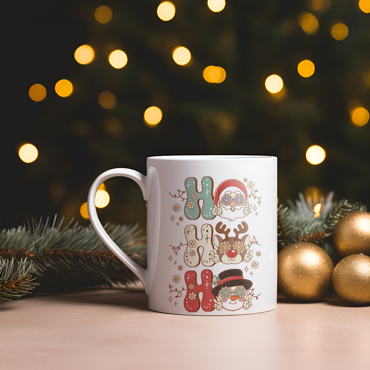 Ho Ho Ho - Tazza mug - idea regalo Natale