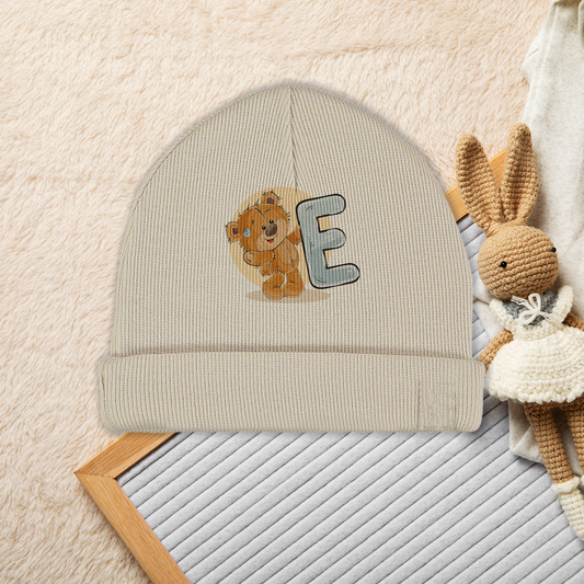Bear Letter - Cappellino personalizzato con iniziale