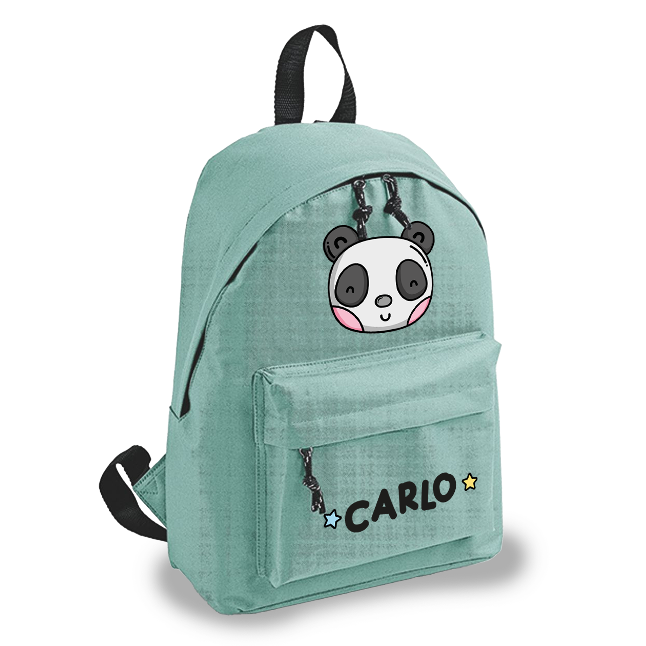 Baby panda - zaino scuola - personalizzato con nome