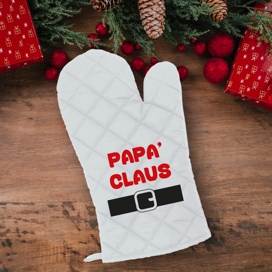 Papà Claus - Guanto da cucina