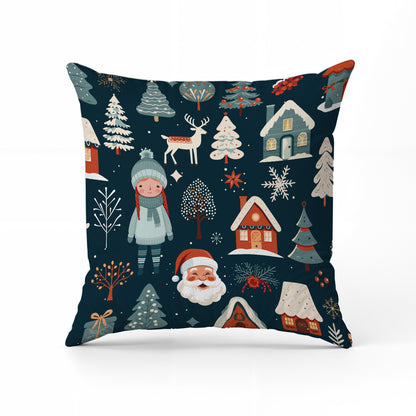 Christmas snow - Cuscino Personalizzato - idea regalo Natale