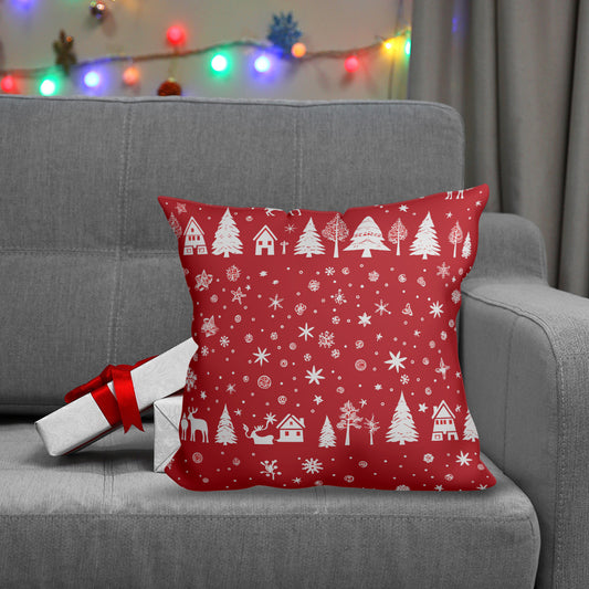 Red Christmas - Cuscino Personalizzato - idea regalo Natale