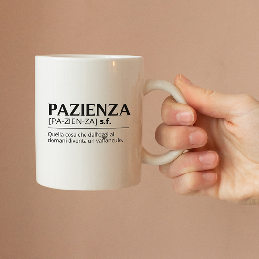 Pazienza - Tazza mug